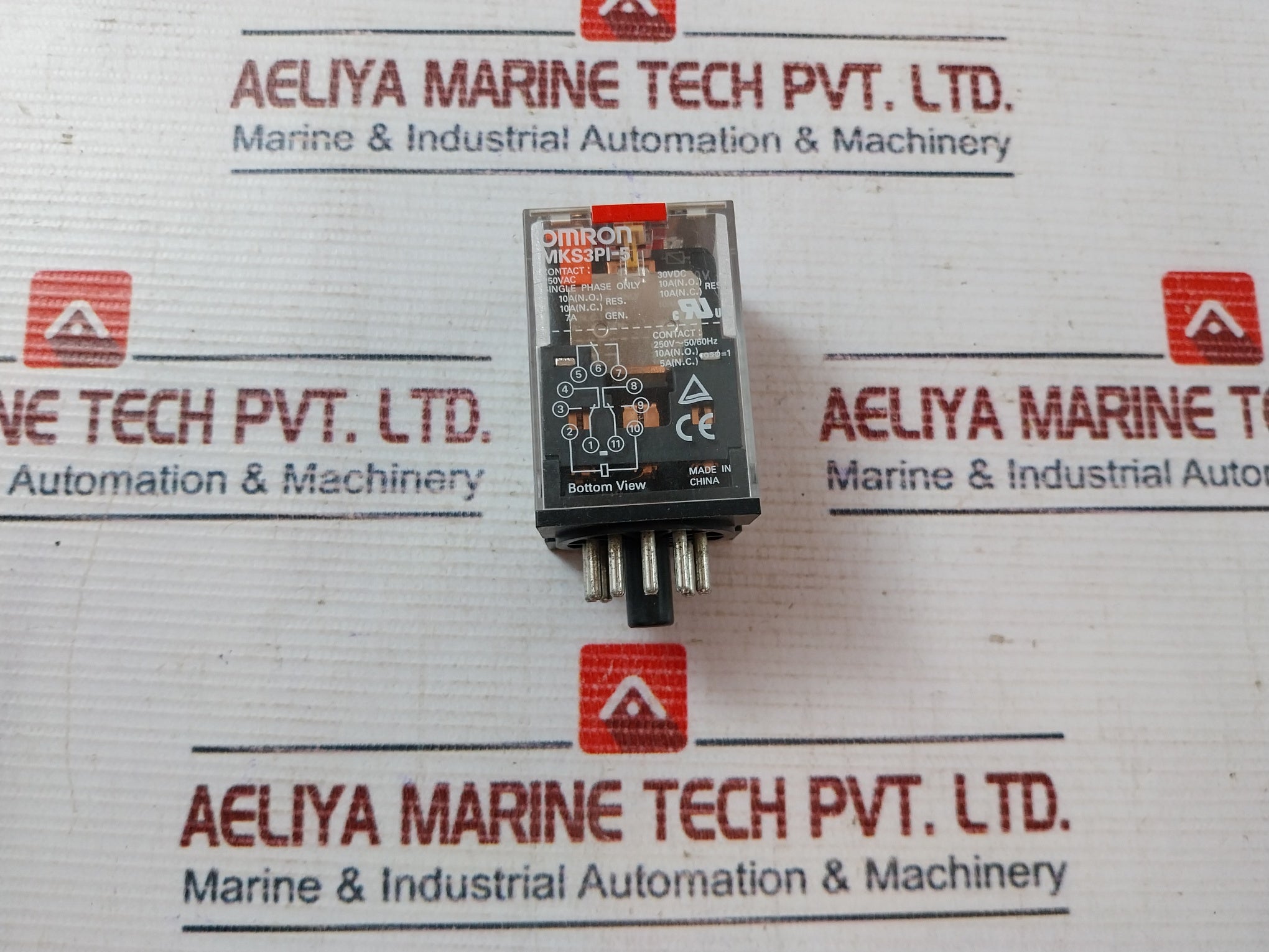 Omron Mks3Pi-5 Power Relay Single Phase Only 250Vac 30Vdc