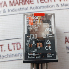 Omron Mks3Pi-5 Power Relay Single Phase Only 250Vac 30Vdc