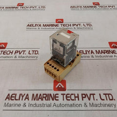 Omron Mks3Pin-5 Single Phase Relay With Base 250V Ac 50/60Hz 29812Ew 30V Dc