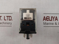 Omron Mks3Pin-5 Single Phase Relay With Base 250V Ac 50/60Hz 29812Ew 30V Dc