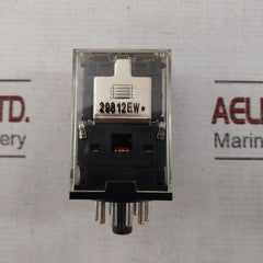 Omron Mks3Pin-5 Single Phase Relay With Base 250V Ac 50/60Hz 29812Ew 30V Dc