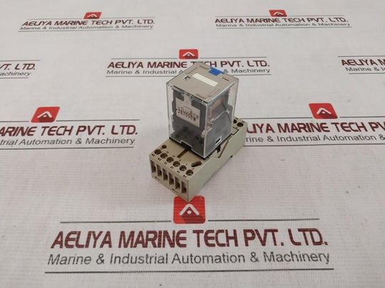 Omron Mks3Pin-d-5 Single Phase General Purpose Relay With Socket 10A 400Vac
