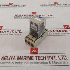 Omron Mks3Pin-d-5 Single Phase General Purpose Relay With Socket 10A 400Vac