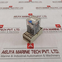 Omron Mks3Pin-d-5 Single Phase General Purpose Relay With Socket 10A 400Vac