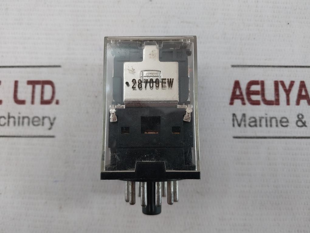 Omron Mks3Pin-d-5 Single Phase General Purpose Relay With Socket 10A 400Vac