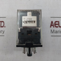 Omron Mks3Pin-d-5 Single Phase General Purpose Relay With Socket 10A 400Vac