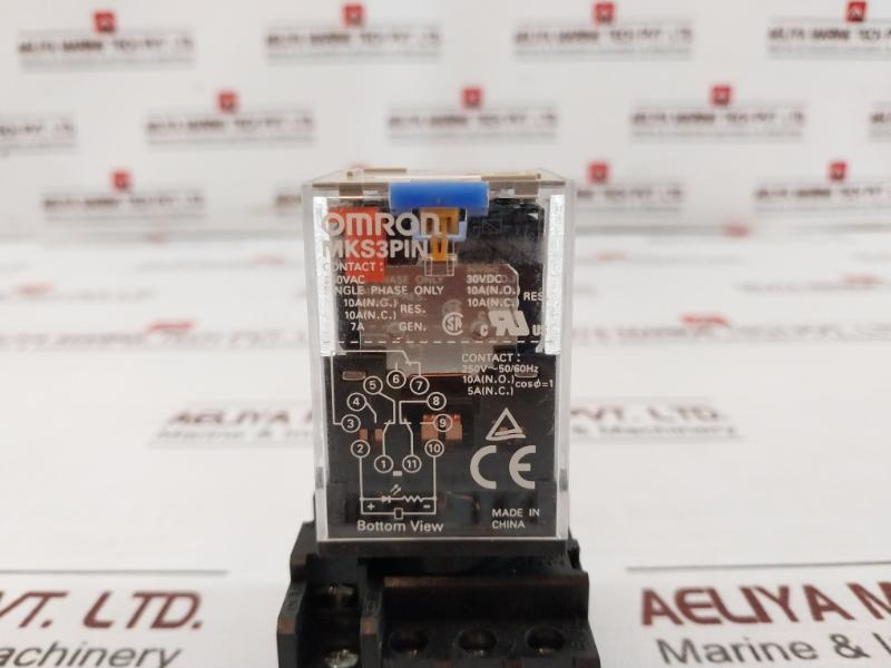 Omron Mks3Pin General Purpose Relay 250 Vac 30 Vdc 10A 7A 250V 5A 1918Cx