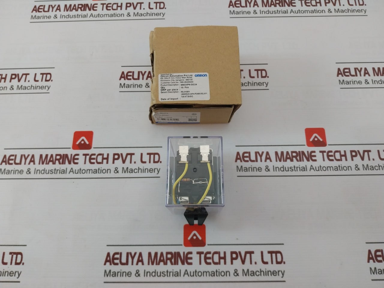 Omron Mm2Xpn Power Relay Dc24 4536853 646219