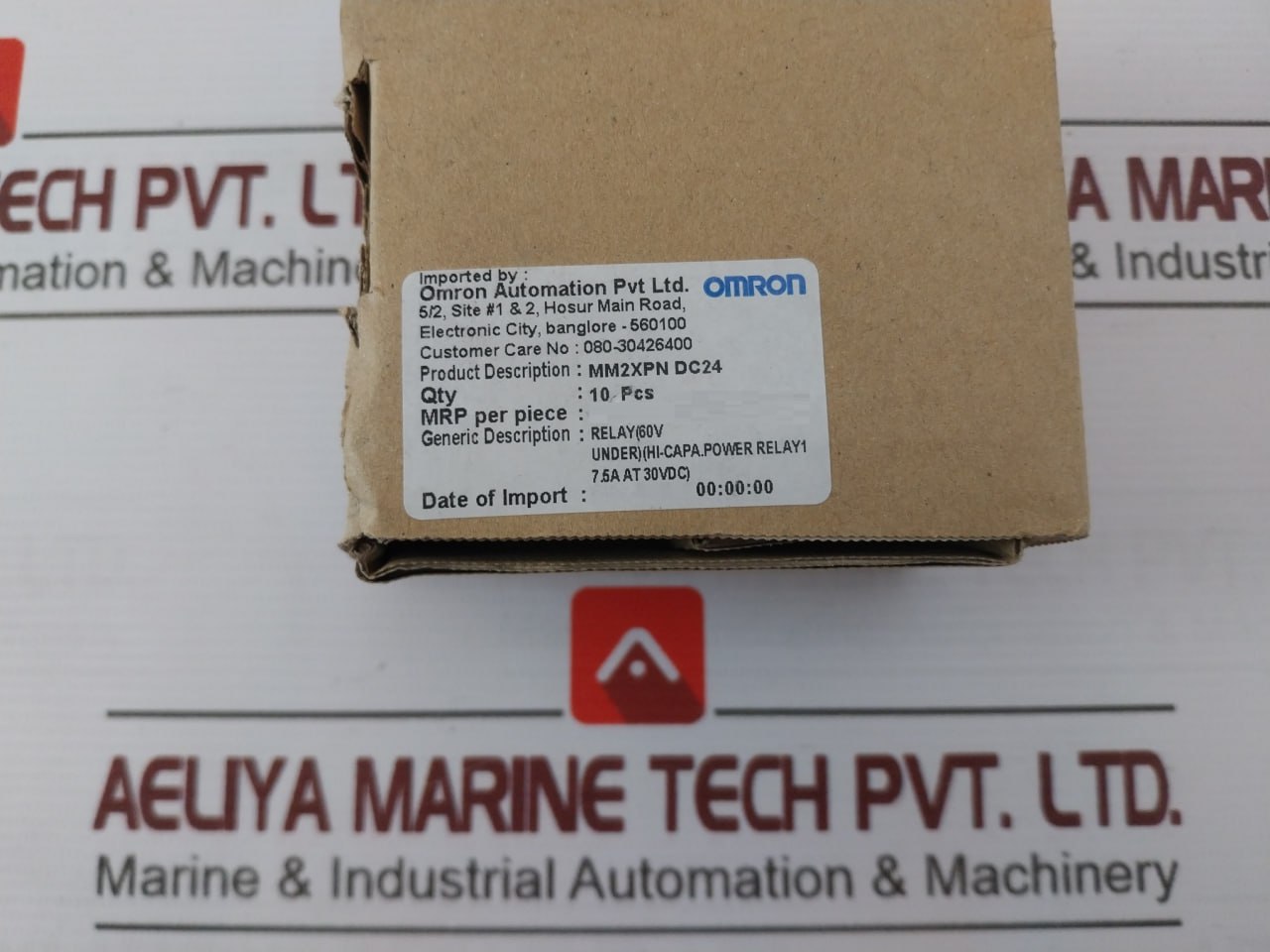 Omron Mm2Xpn Power Relay Dc24 4536853 646219