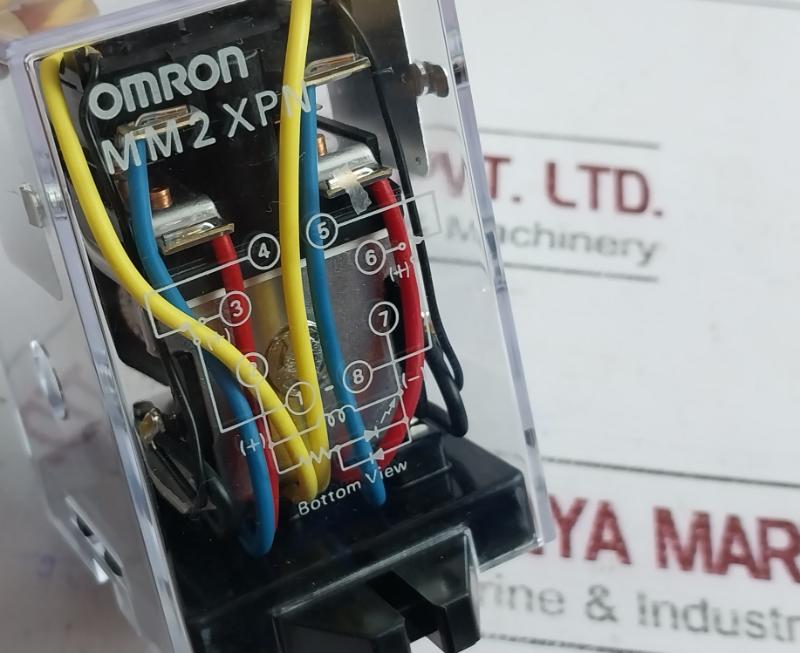 Omron Mm2xpn Power Relay 24vdc, 4 536853 646219