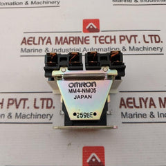 Omron Mm4-nm05 Power Relay 100Vac 50Hz