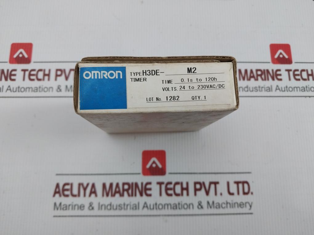 Omron Multifunction Timer H3De-m2 0.1S-120H