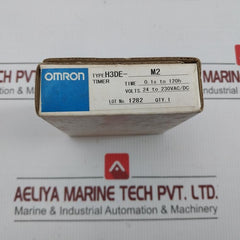 Omron Multifunction Timer H3De-m2 0.1S-120H