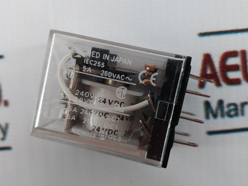 Omron My2 24vdc Relay 5a 250vac 5a 240vac 5a 28vdc