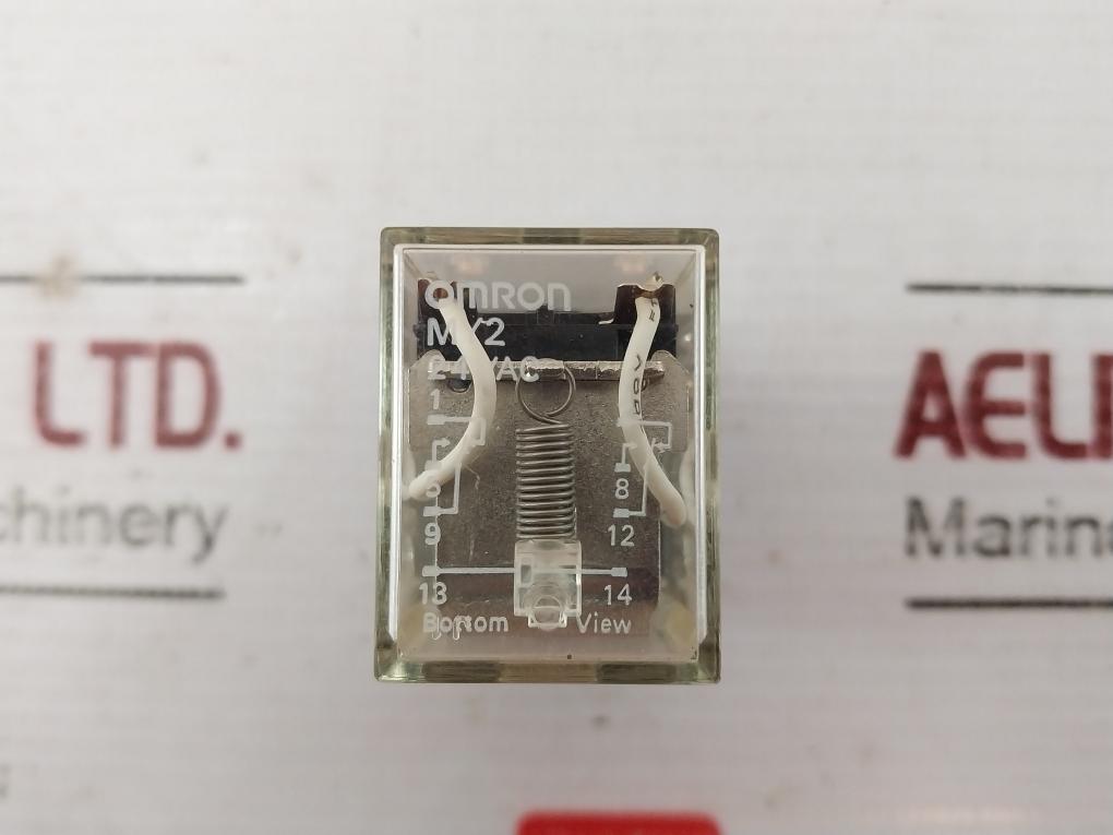 Omron My2 Coil Power Relay 8 Pin Replacement 24Vac