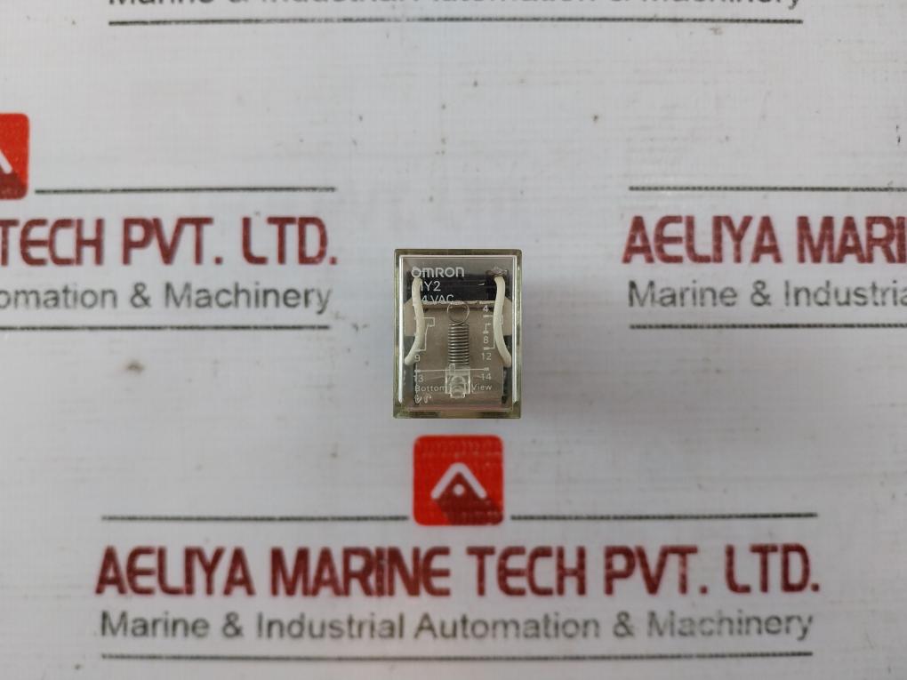 Omron My2 Miniature Power Relay 4-pole Twin Contacts Plug-in Terminal 5A 240Vac
