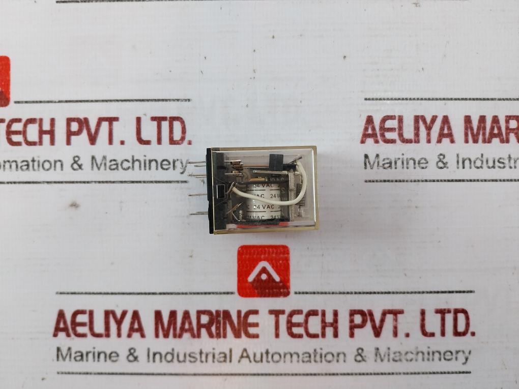 Omron My2 Miniature Power Relay 4-pole Twin Contacts Plug-in Terminal 5A 240Vac