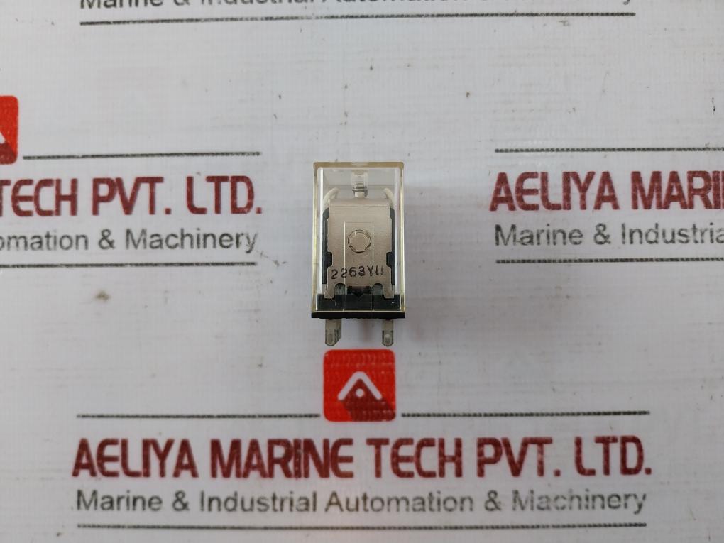 Omron My2 Miniature Power Relay 4-pole Twin Contacts Plug-in Terminal 5A 240Vac