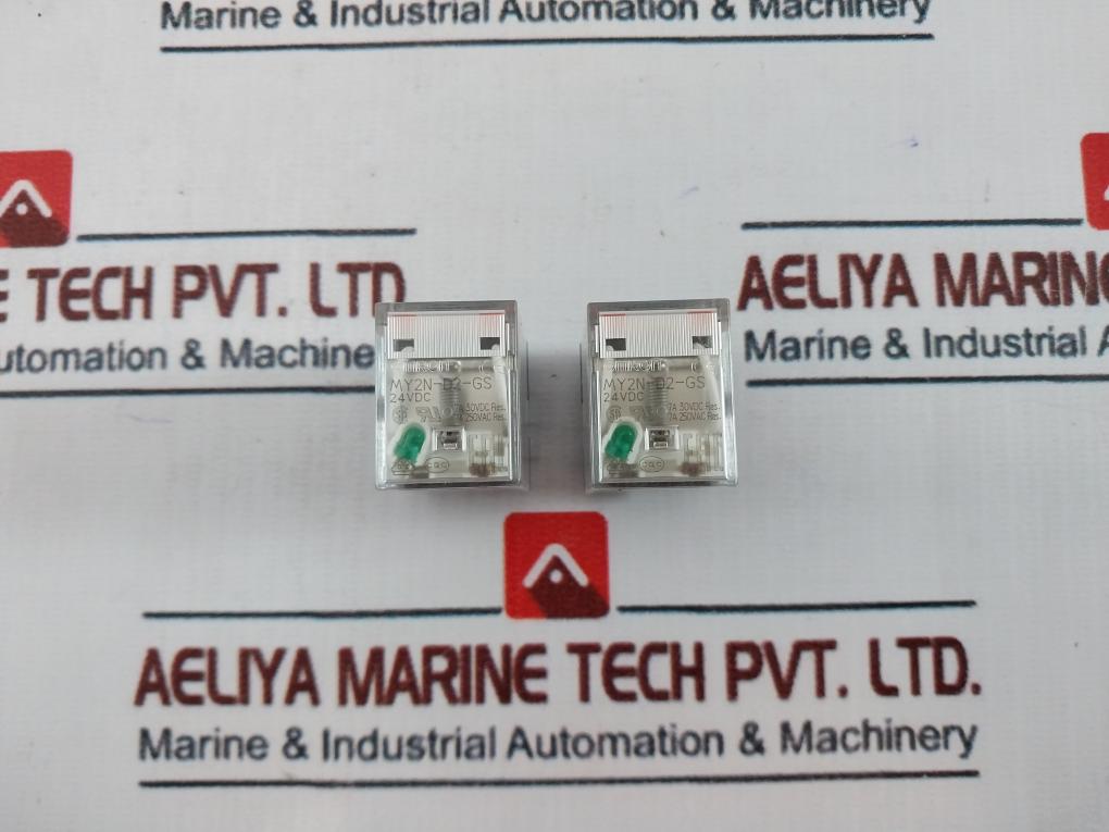 Omron My2N-d2-gs Relay 24Vdc 7A 30Vdc 7A 250Vac