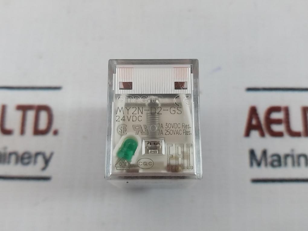Omron My2N-d2-gs Relay 24Vdc 7A 30Vdc 7A 250Vac