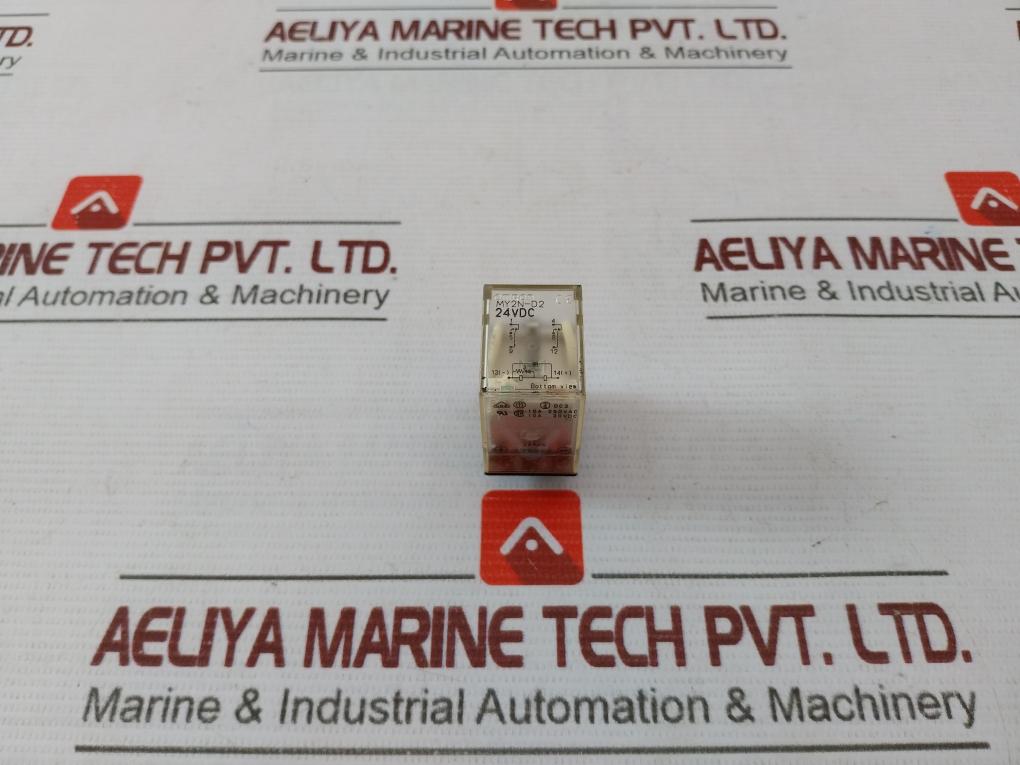 Omron My2N-d2 Miniature Power Relay 24Vdc 10A 250Vac 30Vdc 17Y9Y1
