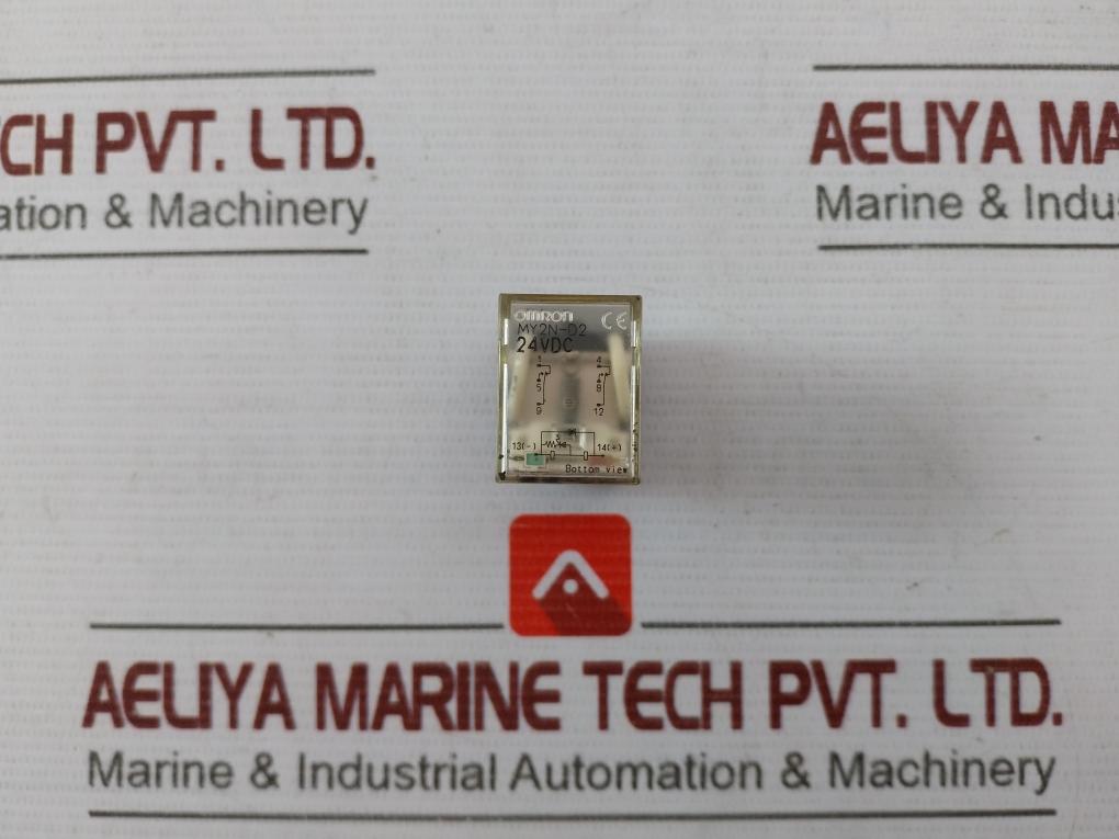 Omron My2N-d2 Miniature Power Relay 24Vdc 10A 250Vac 30Vdc 17Y9Y1
