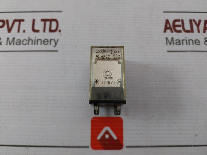 Omron My2N-d2 Miniature Power Relay 24Vdc 10A 250Vac 30Vdc 17Y9Y1