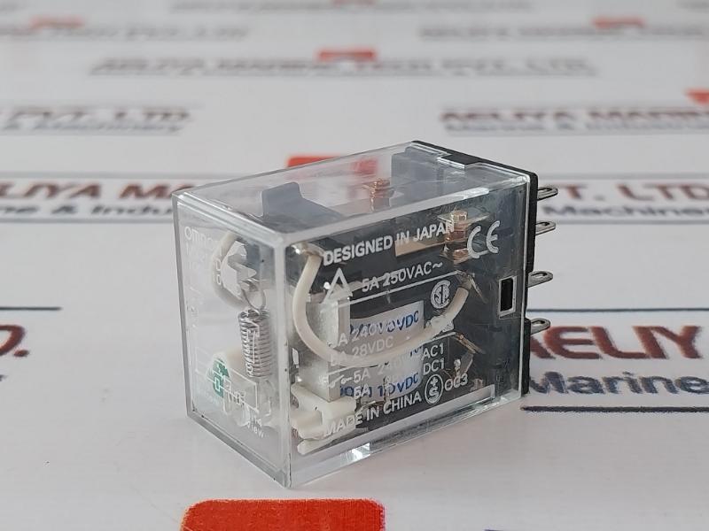 Omron My2N-d2 Relay 100/110Vdc, 5A 250Vac/5A 28Vdc