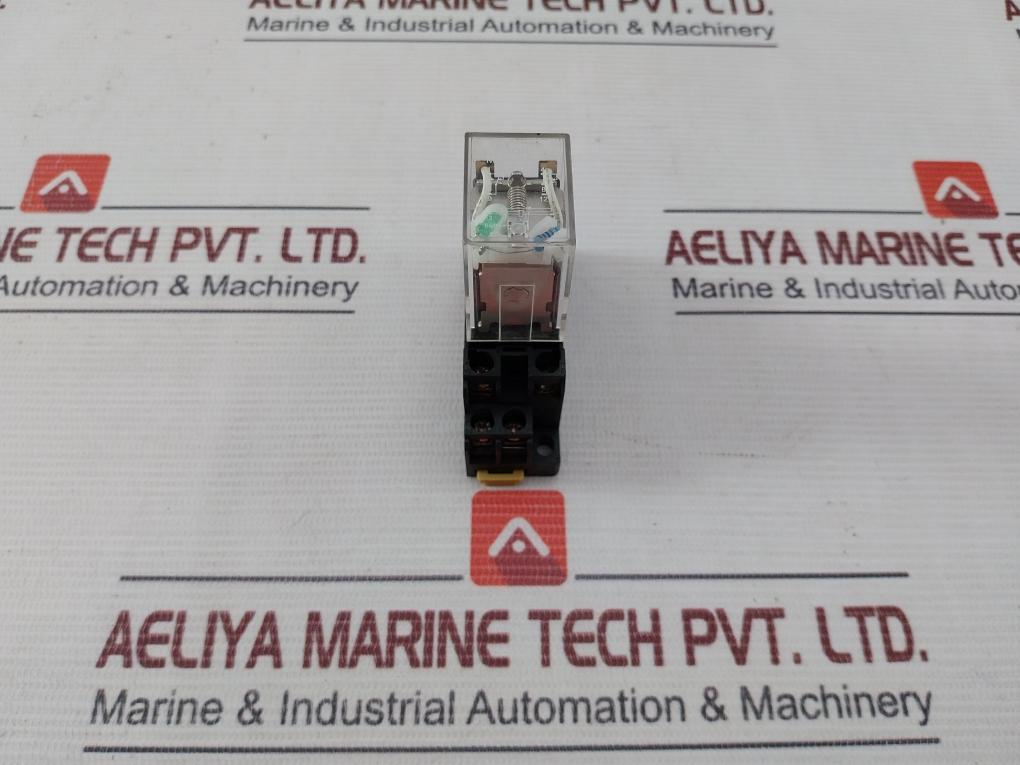 Omron My2N-j Miniature Power Relay W/ Socket Pyf08A-e Sdr Pmy-8 Dc24V