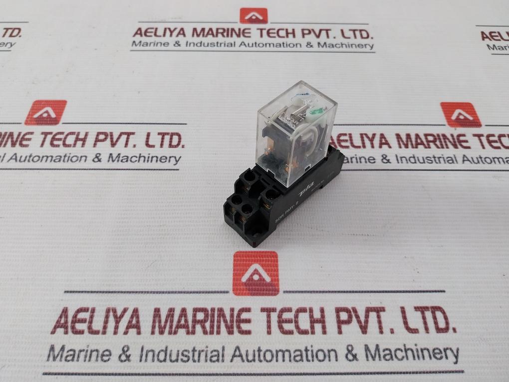 Omron My2N-j Miniature Power Relay W/ Socket Pyf08A-e Sdr Pmy-8 Dc24V