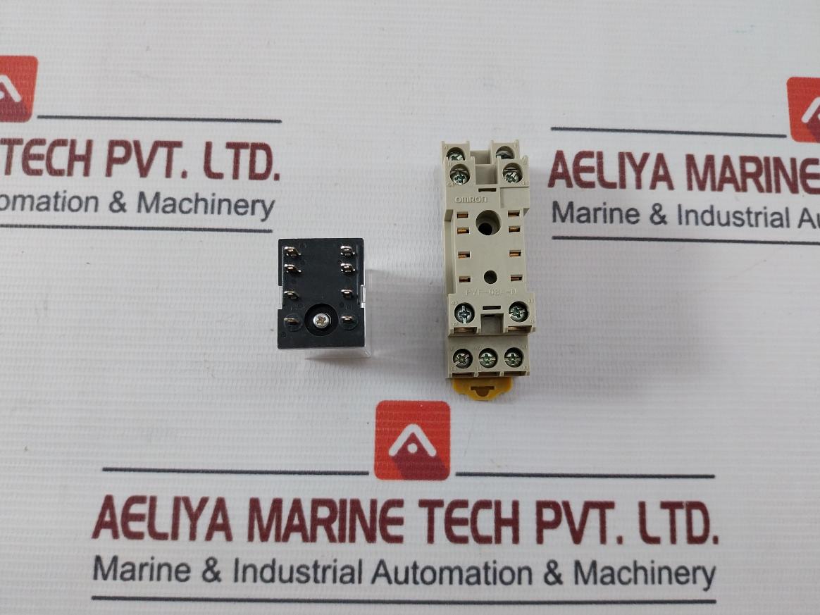 Omron My2N Dpdt 8-pin Relay With Socket 7A 250Vac Pyf-08A-n