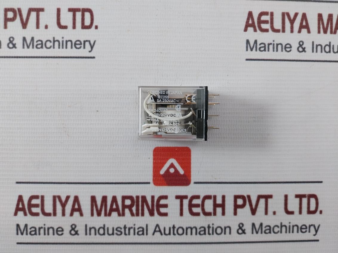 Omron My2N Dpdt 8-pin Relay With Socket 7A 250Vac Pyf-08A-n