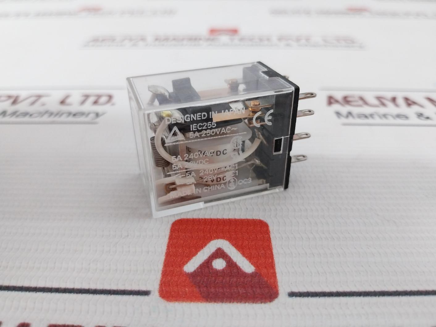 Omron My2N Dpdt 8-pin Relay With Socket 7A 250Vac Pyf-08A-n