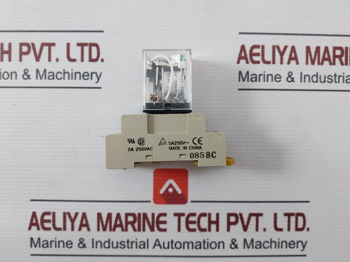 Omron My2N Dpdt 8-pin Relay With Socket 7A 250Vac Pyf-08A-n