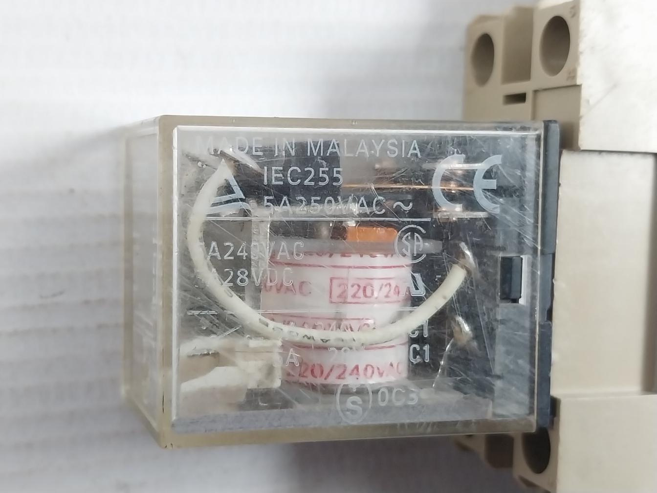 Omron My2N General Purpose Relay 220/240Vac 5A