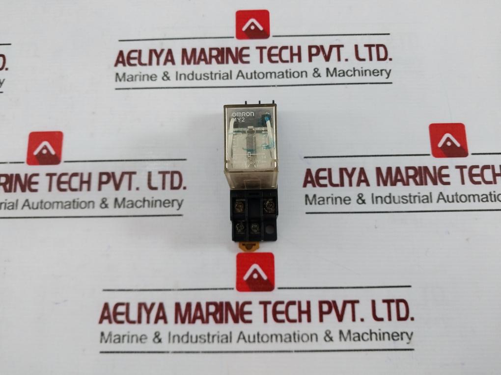 Omron My2 Relay, Max 7a, 250v, 200/220vac
