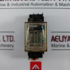 Omron My2 Relay, Max 7a, 250v, 200/220vac