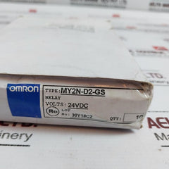 Omron My2n-d2-gs Miniature Power Relay 24vdc 5a 30vdc/5a 250vac