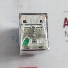 Omron My2n-d2-gs Miniature Power Relay 24vdc 7a 30vdc/250vac 10522c3