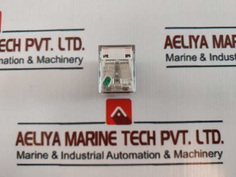 Omron My2n-d2-gs Relay, 24vdc, 5a 250vac , 30y18c2