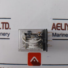 Omron My2n-d2 Dc24 Miniature Power Relay 2-pole 3a At 30vdc 24vdc