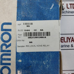 OMRON MY2N-D2 Rm.local.none.relay SRLY1MY2ND2A