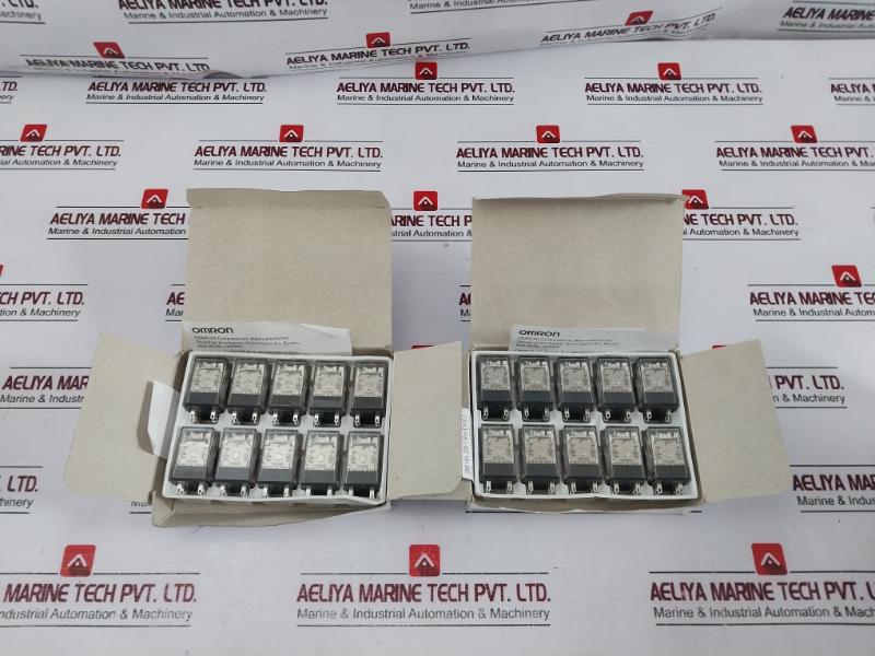 Lot Of 5X Omron My2N-gs Miniature Power Relay 5A 24Vdc