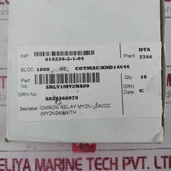 Lot Of 5X Omron My2N-gs Miniature Power Relay 5A 24Vdc