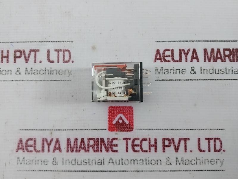 Lot Of 5X Omron My2N-gs Miniature Power Relay 5A 24Vdc