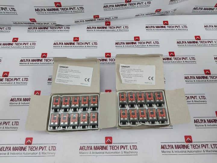 Lot Of 3X Omron My2N-gs Power Relay 9604773-2A 24Vac 5A