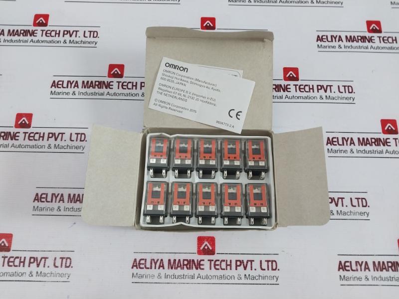 Lot Of 3X Omron My2N-gs Power Relay 9604773-2A 24Vac 5A