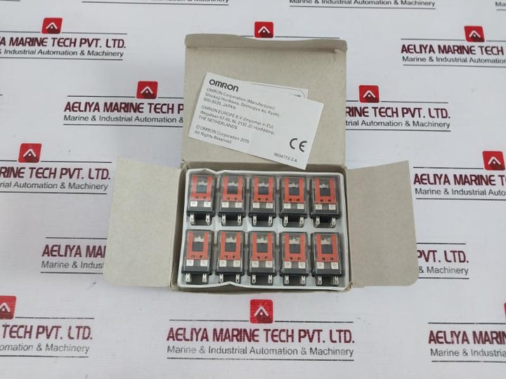 Lot Of 3X Omron My2N-gs Power Relay 9604773-2A 24Vac 5A