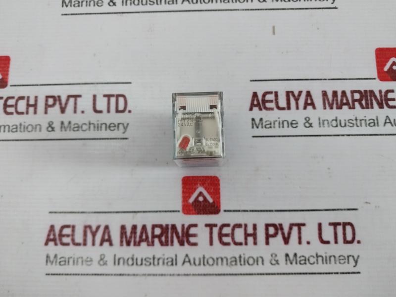 Lot Of 3X Omron My2N-gs Power Relay 9604773-2A 24Vac 5A