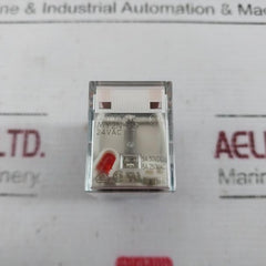 Lot Of 3X Omron My2N-gs Power Relay 9604773-2A 24Vac 5A